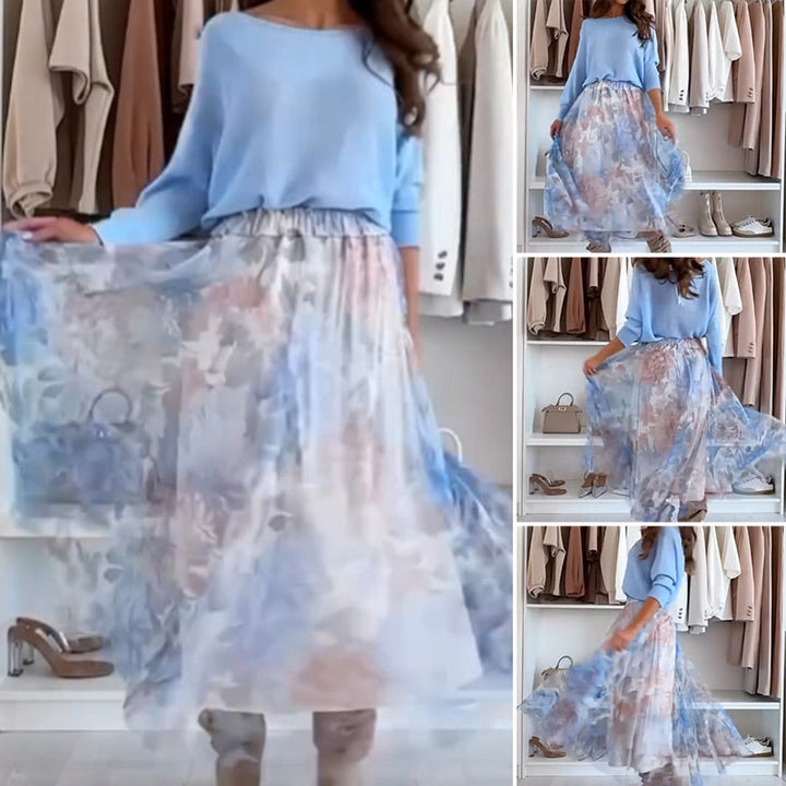 Vega | Conjunto Azul con Lazo